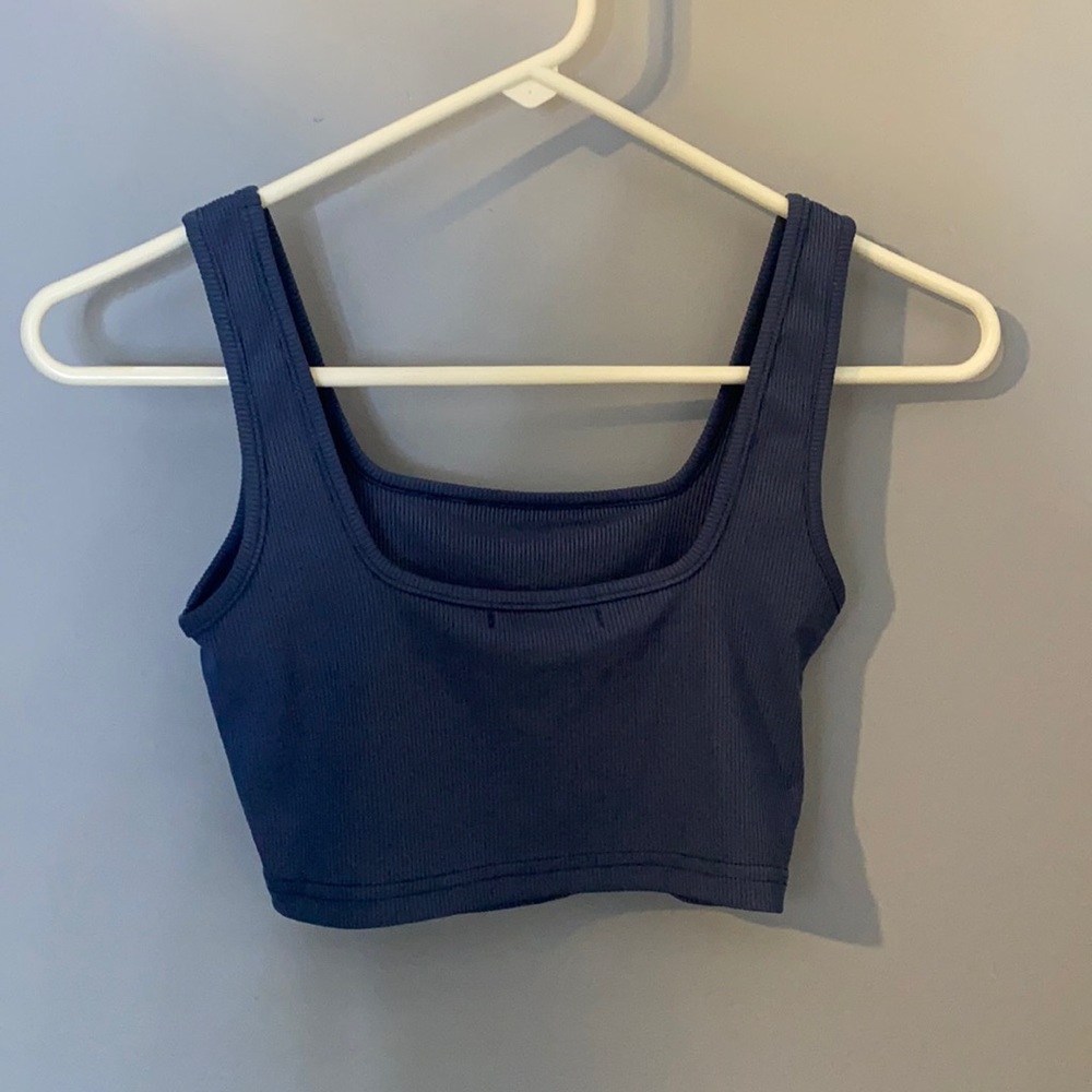 dark blue tank too, only worn once , too small for me